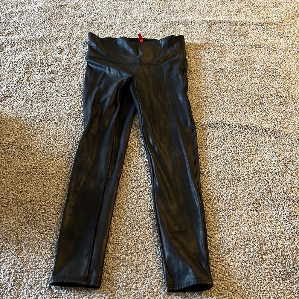 Spanx Faux Leather Leggings